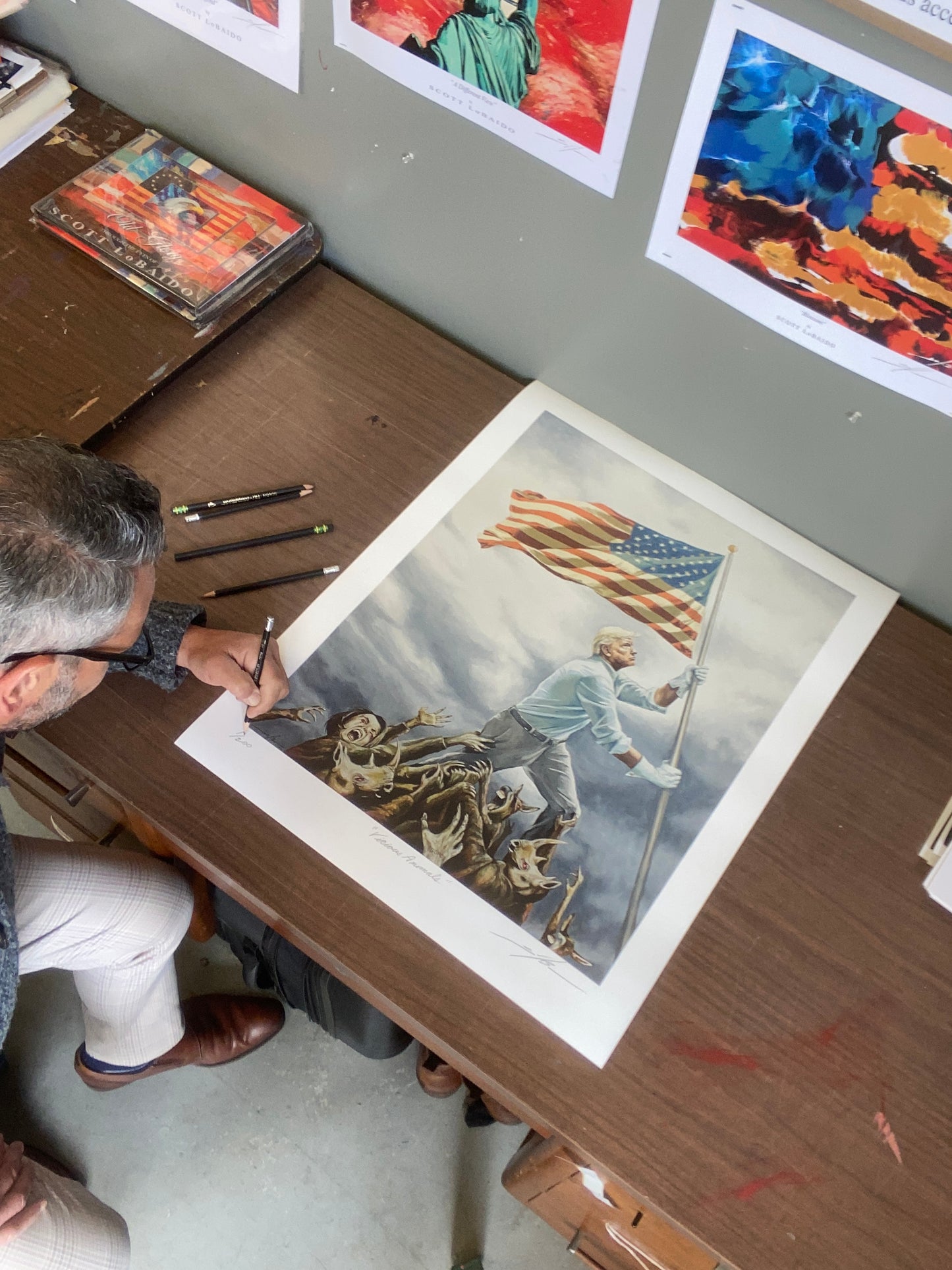 “Vicious Animals” Ltd 1 of 200 - 22”x 28”