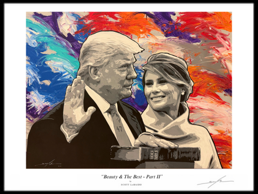 “Beauty & The Best Part II” - Artist Signed Print - 12” x 16”