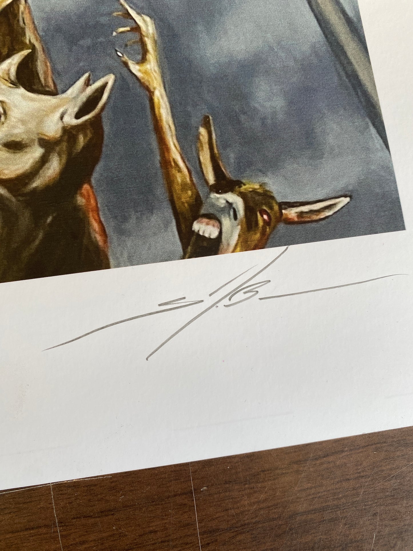 “Vicious Animals” Ltd 1 of 200 - 22”x 28”