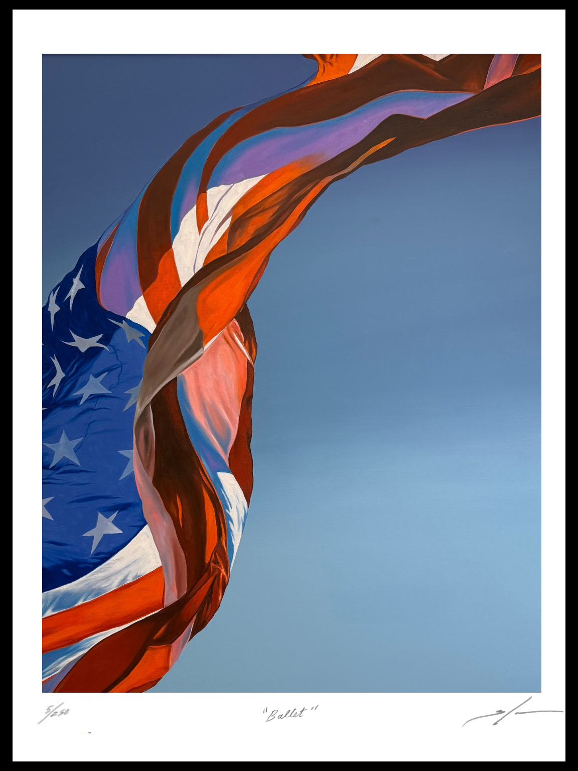 “Ballet” Ltd Edition Print - 22” x 28” (only 250 made) signed / numbered Artist Signed Print