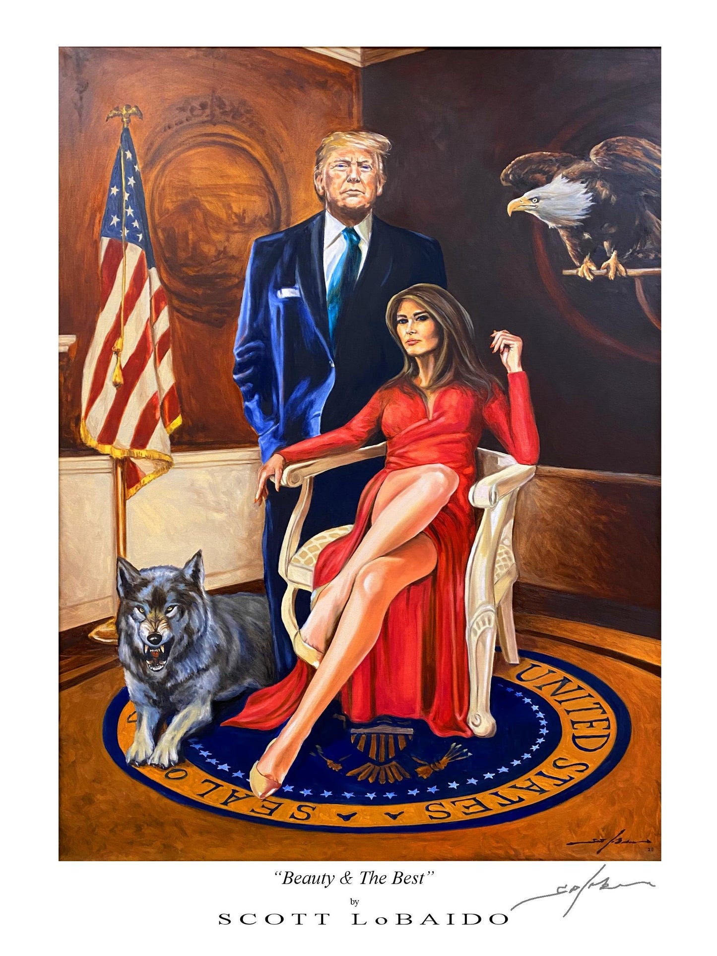 "Beauty and the Best" 12 x 16