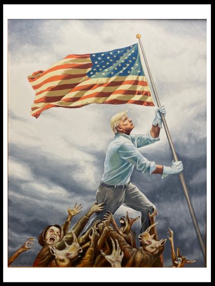 “Vicious Animals” Ltd 1 of 200 - 22”x 28”