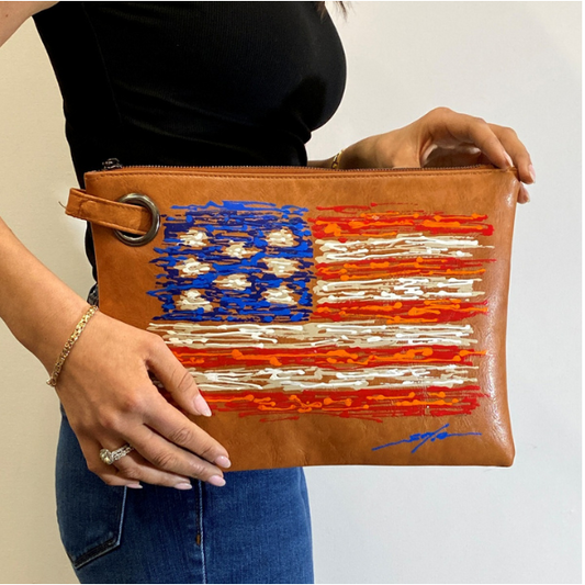 Handbag w Original Custom Flag - #21