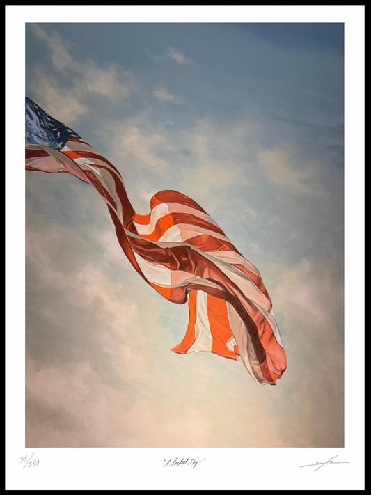 “A Perfect Sky” Ltd Edition Print - 22” x 28” (only 250 made) numbered & artist signed