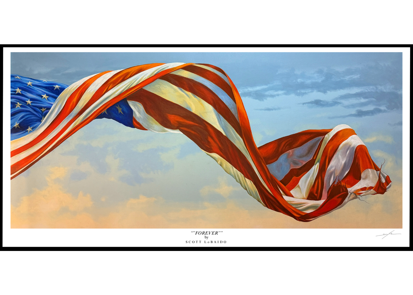 “Forever” - 12” x 24” Artist Signed Print