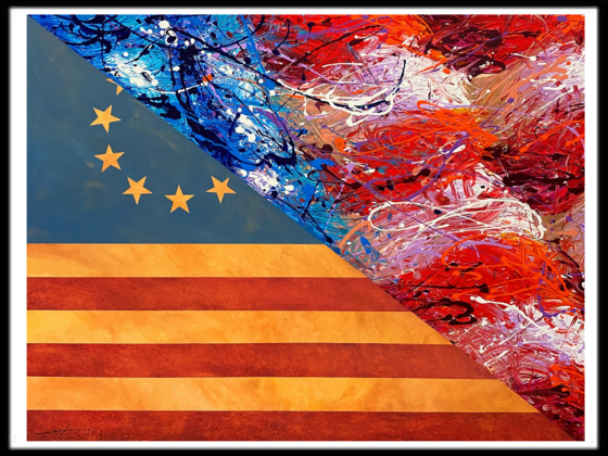 "Discipline/Wild" - 48" x 60"