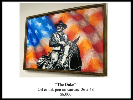 “The Duke” 36” x 48”