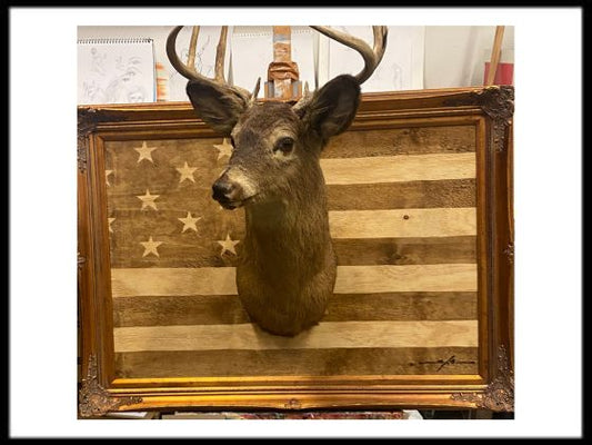 American Buck - 24” x 36”
