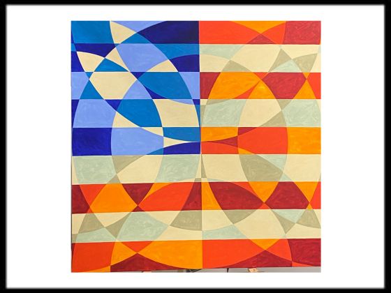 Five Rings - 48" x 48"