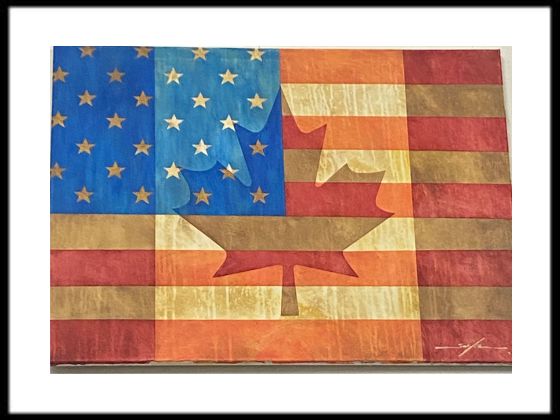 Forces Joined - 30” x 40”